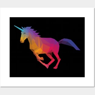 Rainbow Unicorn Posters and Art